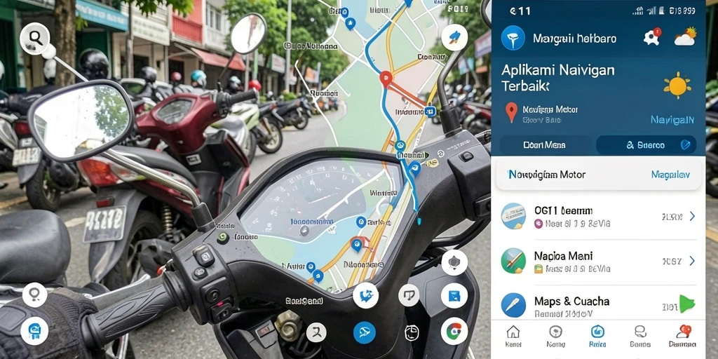 Tampilan antarmuka PG11 yang bersih dan mudah digunakan untuk navigasi motor.