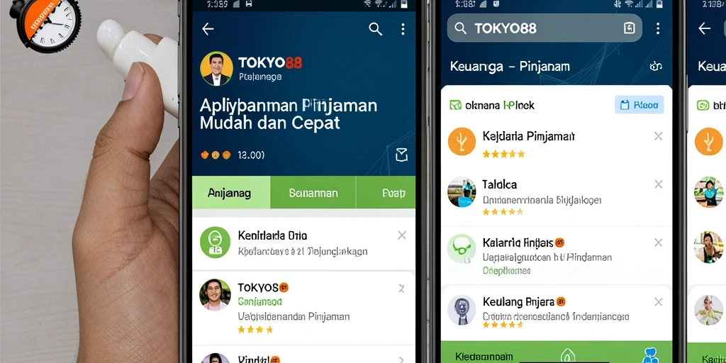 Antarmuka pengguna TOKYO88 yang intuitif dan fungsional.