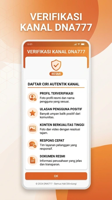 Halaman Resmi dna777 untuk Pengguna Android Indonesia